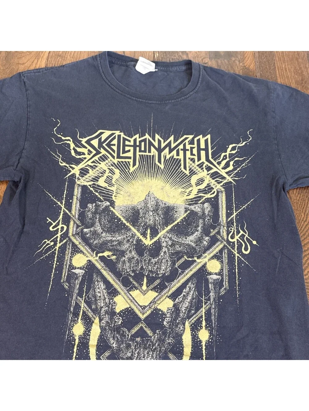 Vintage Skeletonwitch Metal Band T‑Shirt Medium Early Era Graphic Tee Rare